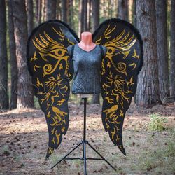 Large angel wings costume, cosplay wings, flexible wings