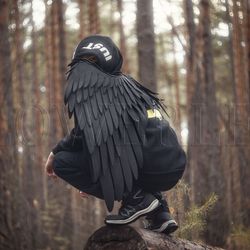 Angel wings costume, cosplay wings, flexible wings, Halloween wings