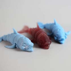articulated dolphin doll, toy for bjd dolls