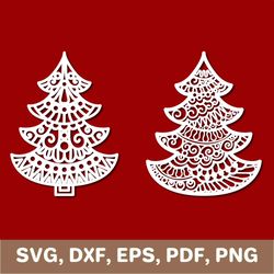 Christmas tree svg, christmas tree dxf, christmas tree png, christmas tree template, christmas tree clipart, Cricut, SVG