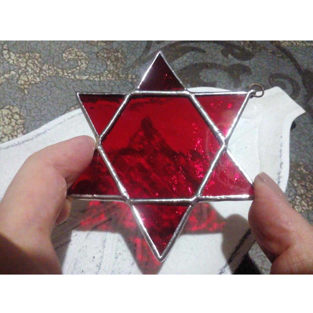 Star of david-red snowflake suncatcher-new year tree toy-Hanukkah-jewish star-seals of solomon (1).jpg