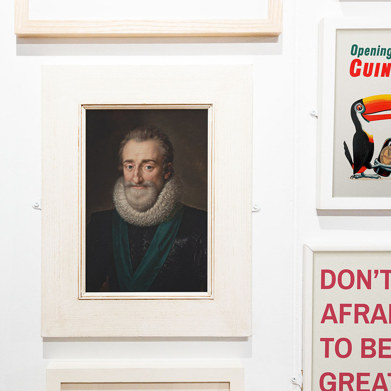 Anticque portrait in modern interior.jpg