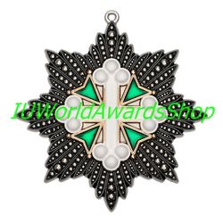Badge of the Order of Saint Mauritius and Lazarus (Italy). Dummies, copies.