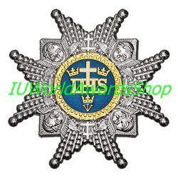 Star of the Order of the Seraphim (Sweden). Dummies, copies.