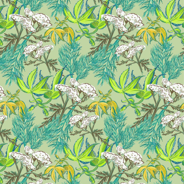 Seamless-pattern-herbs-yarrow-Digital paper-2.jpg