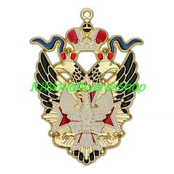 Badge of the Order of the White Eagle. Russian empire. Dummies, copies.