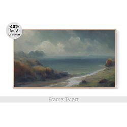 frame tv art digital download 4k, frame tv art seascape, samsung frame tv art beach, frame tv art ocean  | 623