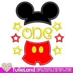 ONE Mouse Birthday 1st  Birthday I'm ONE Mouse Birthday Oh TWOdles Oh Toodles Design applique for Machine Embroidery