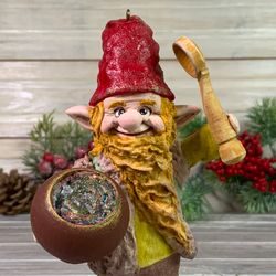 Cotton toy fairy-tale character Gnome
