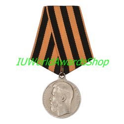 St. George medal "For bravery" 4 class. Russian empire. Copy LUX