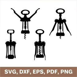 corkscrew svg, corkscrew dxf, corkscrew png, corkscrew cut file, corkscrew template, corkscrew laser cut, cricut, svg