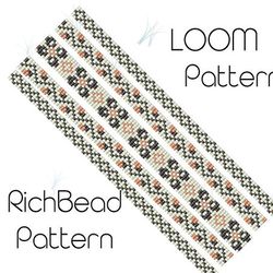 Narrow bead loom patterns Bead loom patterns Beading loom bracelet patterns Skinny beaded bracelet pattern 113 17.09.22