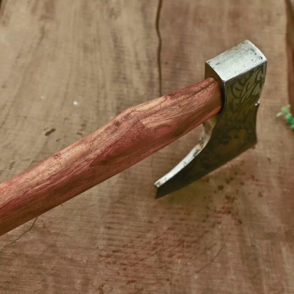 Handmade Viking Carbon Steel Tomahawk Axe Hatchet Hunting Axe buyjpeg