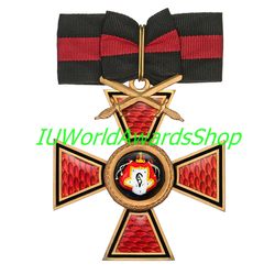 Order of St. Vladimir, 1st class with upper swords. Russian empire. Copy LUX