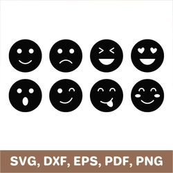 emoji svg, emojis svg, emoji dxf, emojis dxf, emoji template, emoji cut file, emoji cutout, emoji png, emojis png, svg