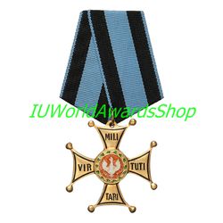 Order of Virtuti Military 3rd class. Russian empire. Copy LUX