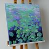 water lillies impasto art oil painting on canvas.jpg