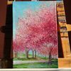 blossom pink trees oil painting.jpg