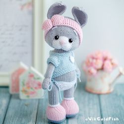 Knitted toy Pattern, Knitted Rabbit Pattern, Knitting Rabbit, Knitting Bunny Pattern