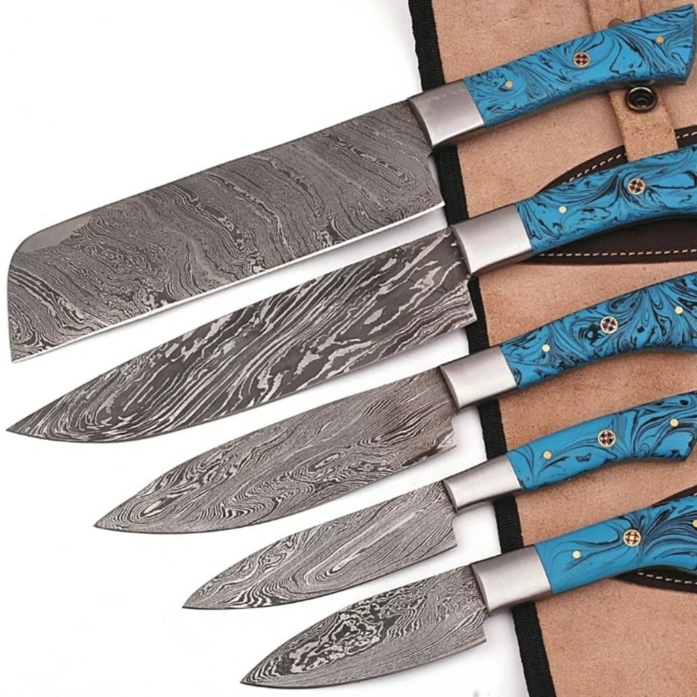 Handmade Damascus Chef Knife Set reviews.jpeg