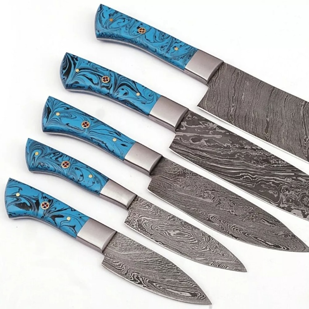Handmade Damascus Chef Knife Sets.jpeg
