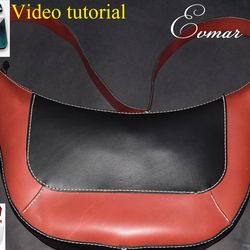Leather Pattern women's bag - Pattern of a leather women's bag\ Pattern of women's shoulder bag
