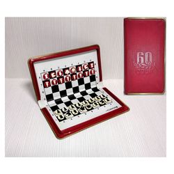 Soviet Pocket Magnetic Chess. Russian Travel chess Simza.Old Chess