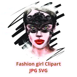 fashion girl clipart,chic glam clipart,beautiful girl stylish,print svg jpg,fashion illustration,clipart woman,stickers