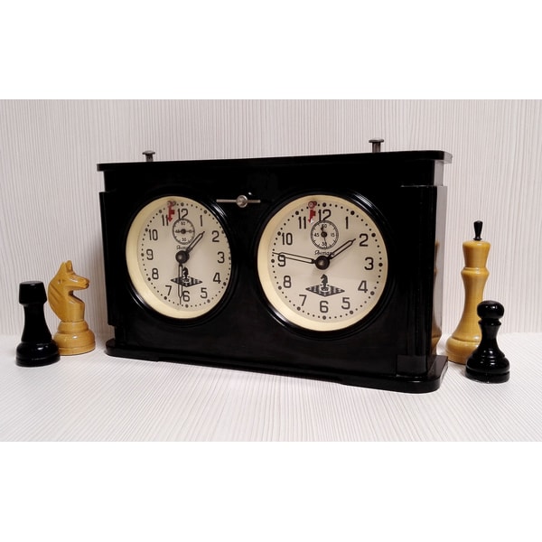 RARE Soviet Chess Clock (Jantar - 1960's) - Works perfectly RARE Soviet Chess Clock (Jantar - 1960's) - Works perfectly