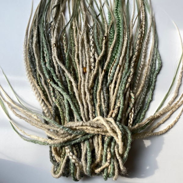 Blonde-Green-Synthetic-Crochet-De-Se-Dreadlocks