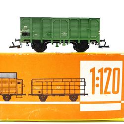 ZEUKE TT Freight covered wagon of the Hungarian Railways MAV 1970s