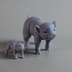 bjd pig doll, articulated  doll ,doll bjd