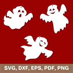 Ghost svg, halloween ghosts svg, ghost dxf, ghost png, ghost cut file, ghost template, ghost cutout, ghost die cut, SVG