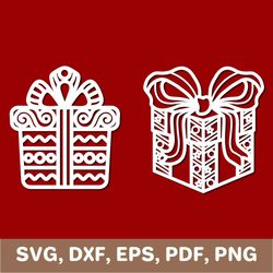 Gift box svg, gift box template, gift box dxf, gift box png, gift box laser cut, gift box cut file, gift box pdf, Cricut
