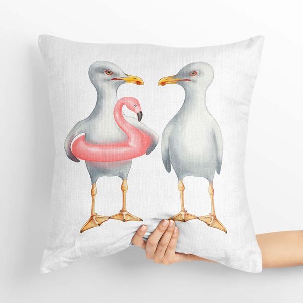 Funny seagulls watercolor clipart set-pillow 5.jpg