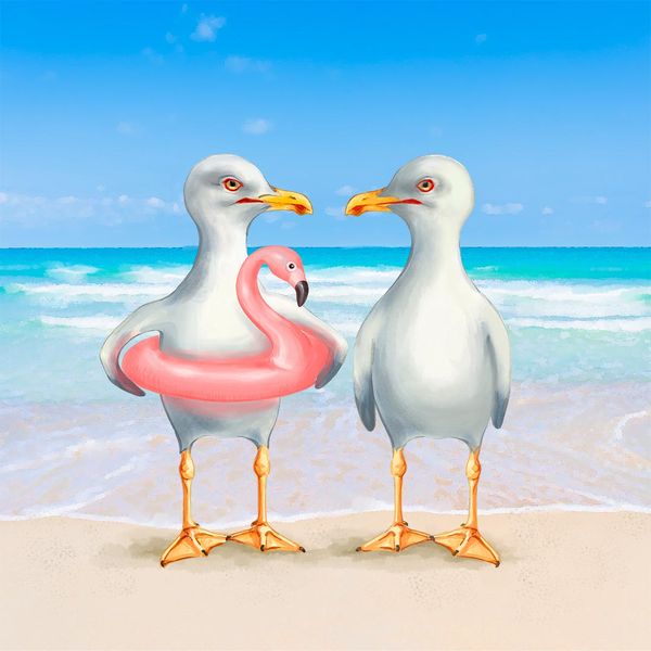 Funny seagulls-sea-ocean-watercolor clipart set.jpg