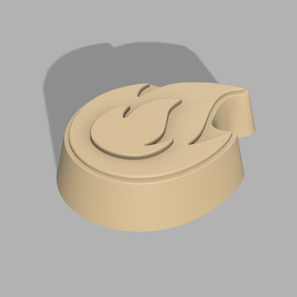 Flame Bath Bomb 3d printing File