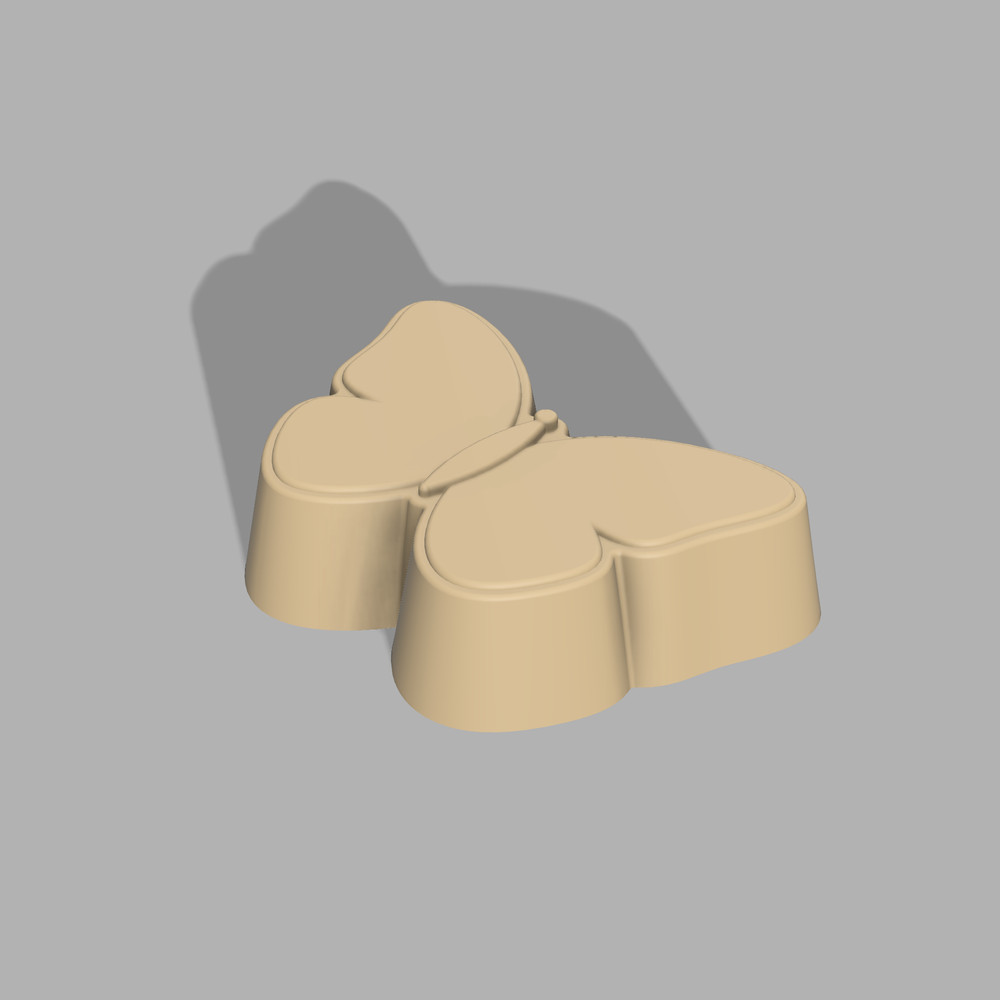 Butterfly Bath Bomb 3d printing File