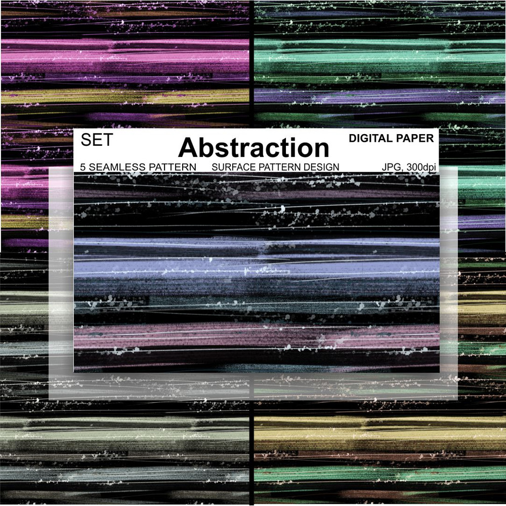 Seamless-Pattern-Black-Abstract-Digital-Paper