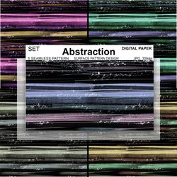 seamless pattern black abstract wallpaper background digital paper surface design textile fabric