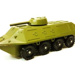 Vintage USSR Soviet Toy Amphibious Armoured Personnel Carrier Diecast model 1990s