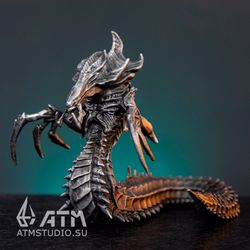 Zerg Hydralisk from StarCraft metal miniature