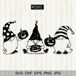 Halloween Gnomes with pumpkins Svg, Fall gnome SVG, Pumpkin SVG, Halloween shirt, Halloween Clipart Cut Files Decor