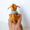 Giraffe toy finger puppet