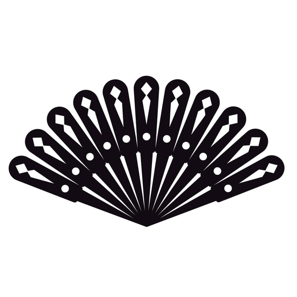 Hand fan svg, hand fan template, hand fan dxf, hand fan png, | Inspire ...