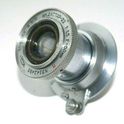 INDUSTAR 22 Russian collapsible 3.5/50 lens for FED LEICA M39 Vintage