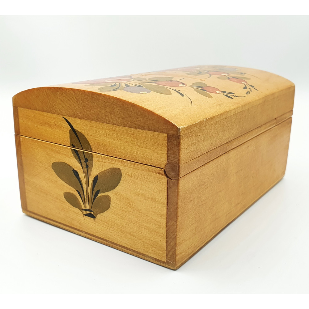 5 Vintage Wooden Casket box Gorodets painting Olympic Games in Moscow 1980.jpg