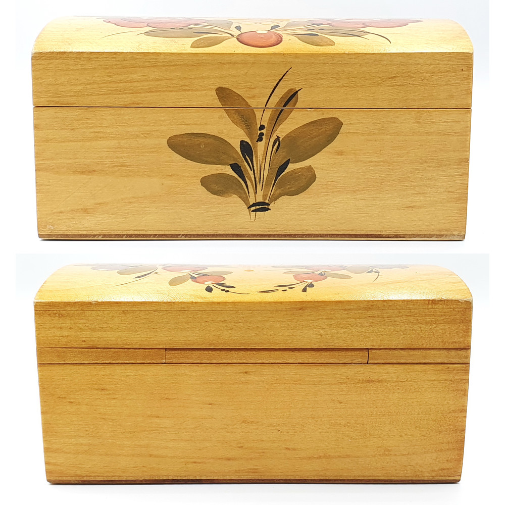 7 Vintage Wooden Casket box Gorodets painting Olympic Games in Moscow 1980.jpg