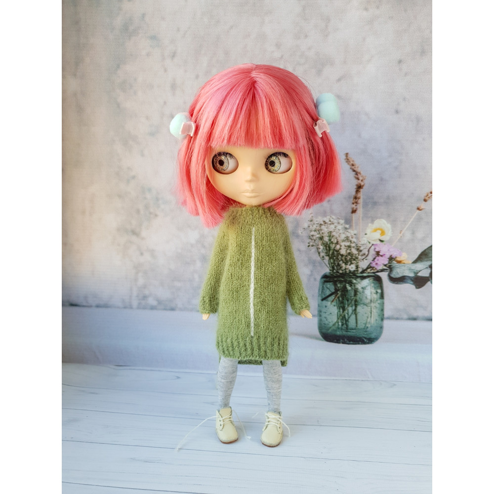 Blythe basic clothes, Simple dress for Blythe, Blythe basic dress, Blythe clothes