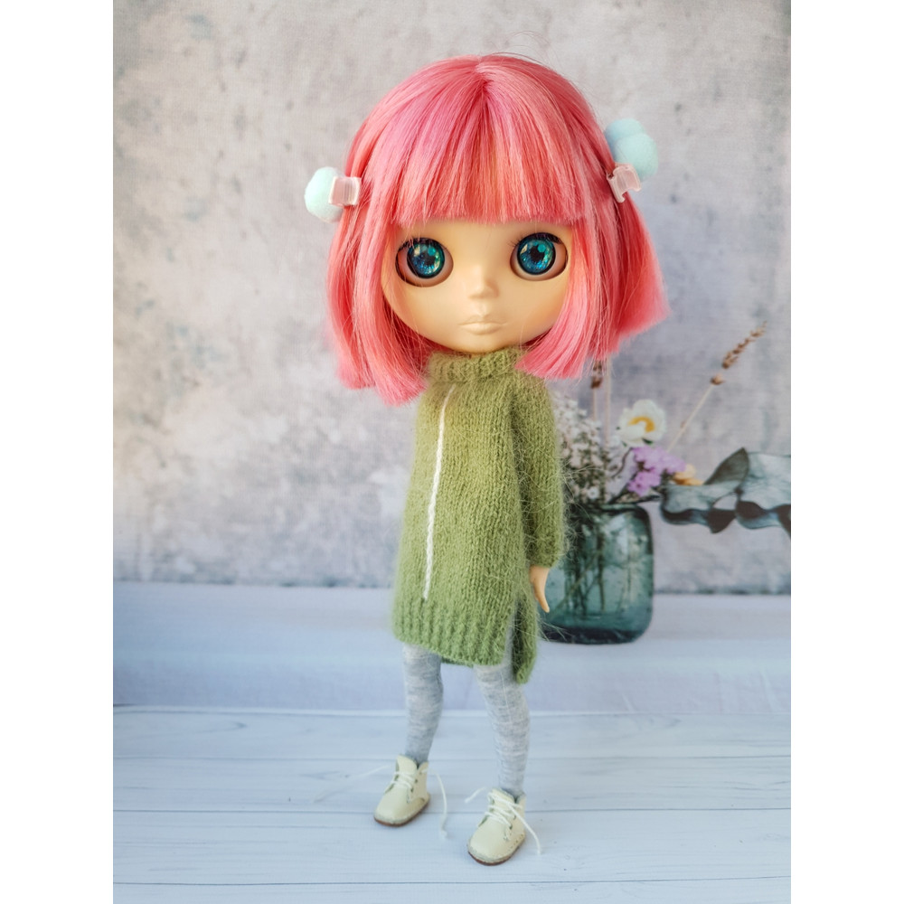 Blythe basic clothes, Simple dress for Blythe, Blythe basic dress, Blythe clothes